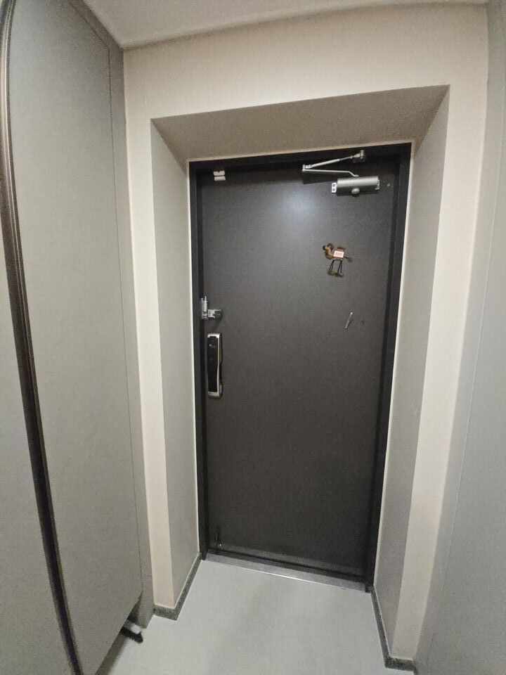 안산아파트현관문수리 시공 전